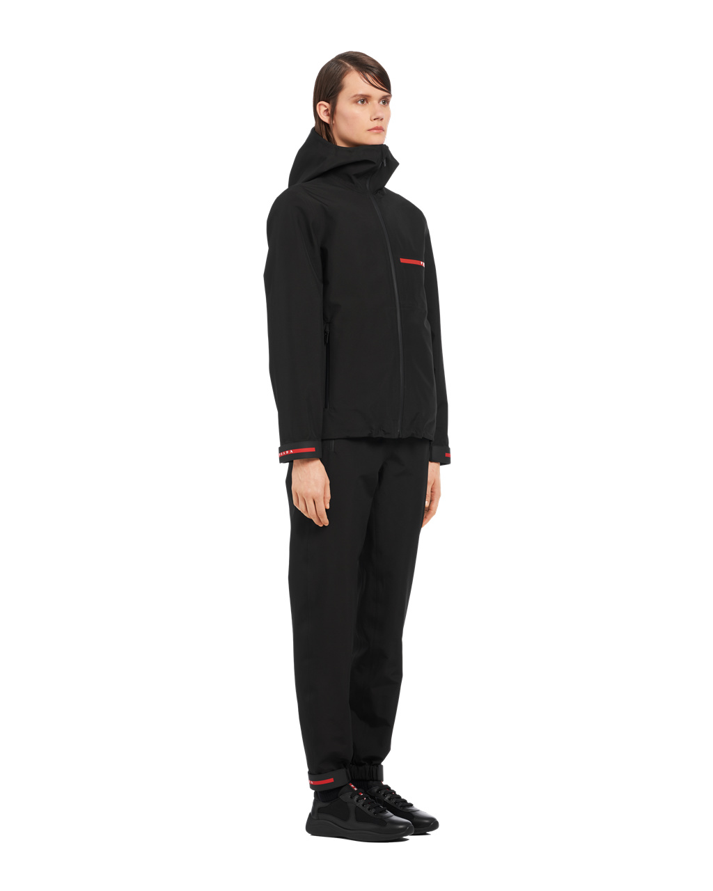 Prada Active Nylon Windbreaker Čierne | WDOAVB094