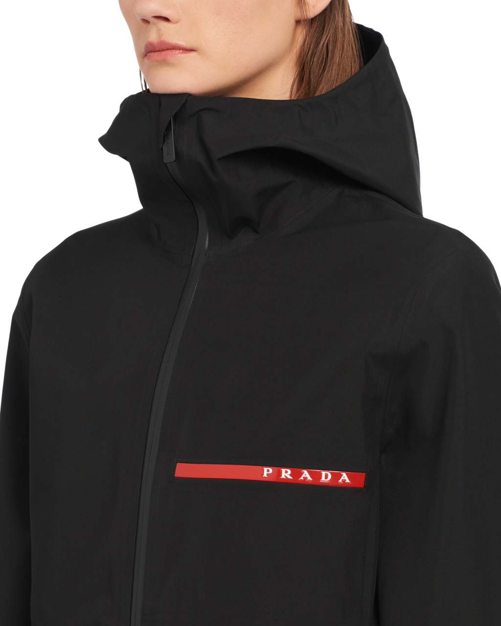 Prada Active Nylon Windbreaker Čierne | WDOAVB094