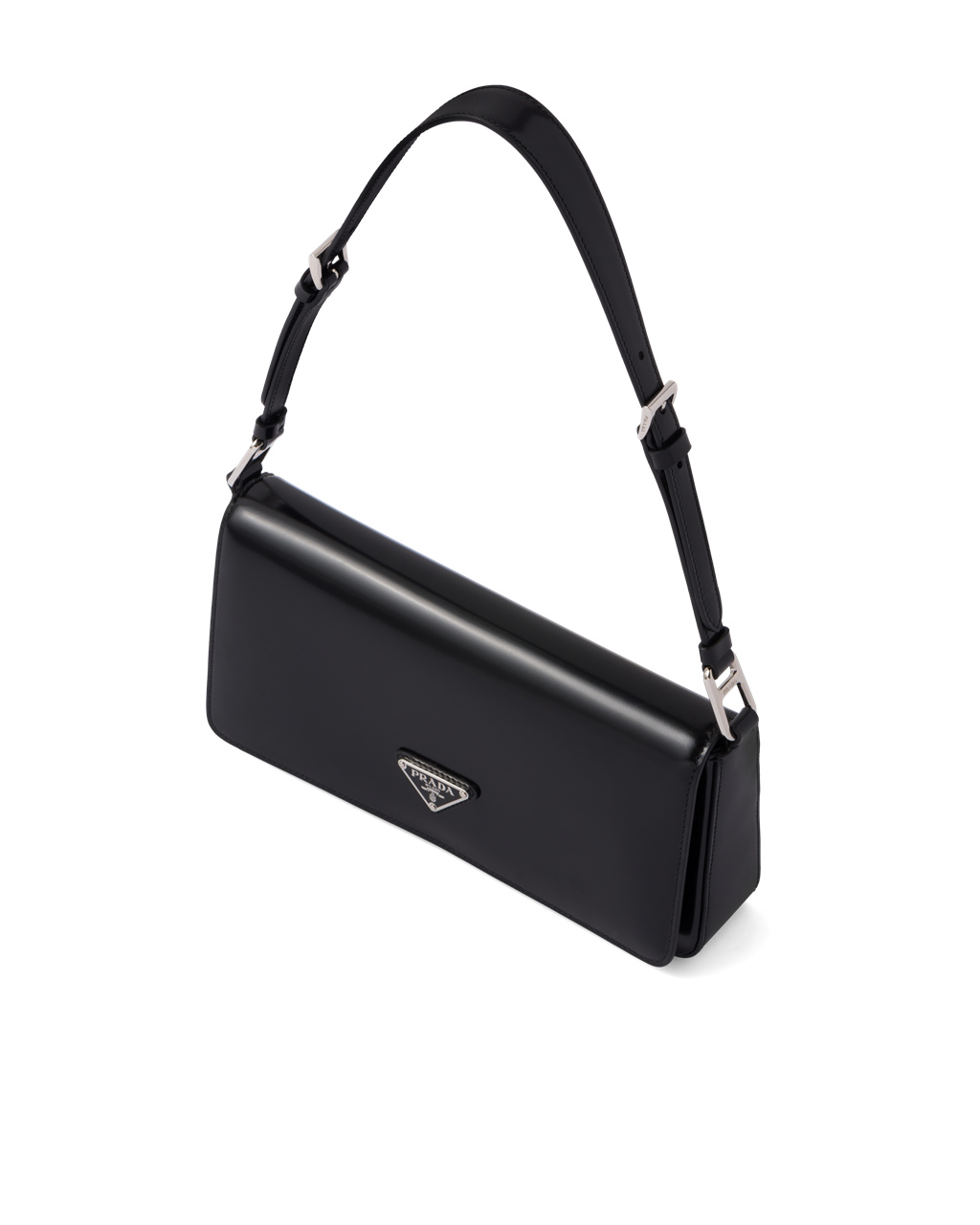 Prada Brushed Kozene Prada Femme Bag Čierne | TMCNXO689