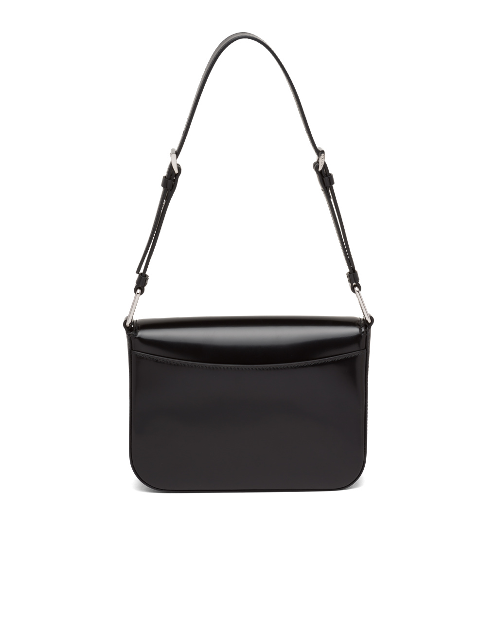 Prada Brushed Kozene Shoulder Bag Čierne | RFXBPS546