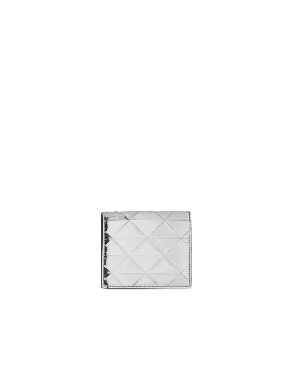 Prada Brushed Kozene Wallet Strieborne | MDZJRS140