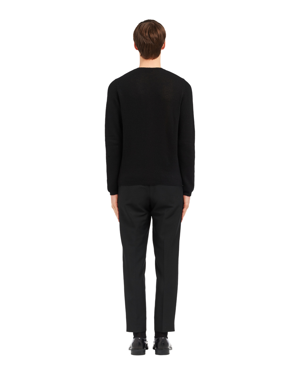 Prada Cashmere Crew-neck Svetrove Saty Čierne | NVCTWM948