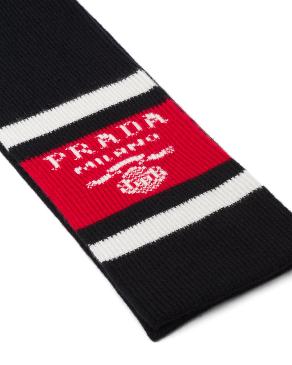 Prada Cashmere Scarf Čierne | SGYTRZ065