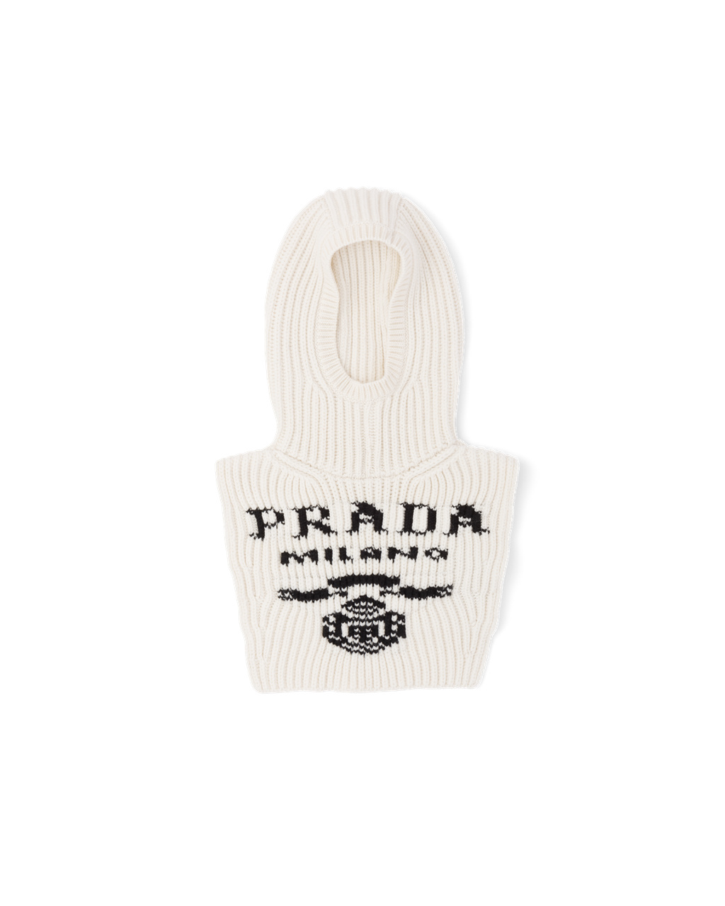 Prada Cashmere Ski Helmet Biele | NKTMRI406