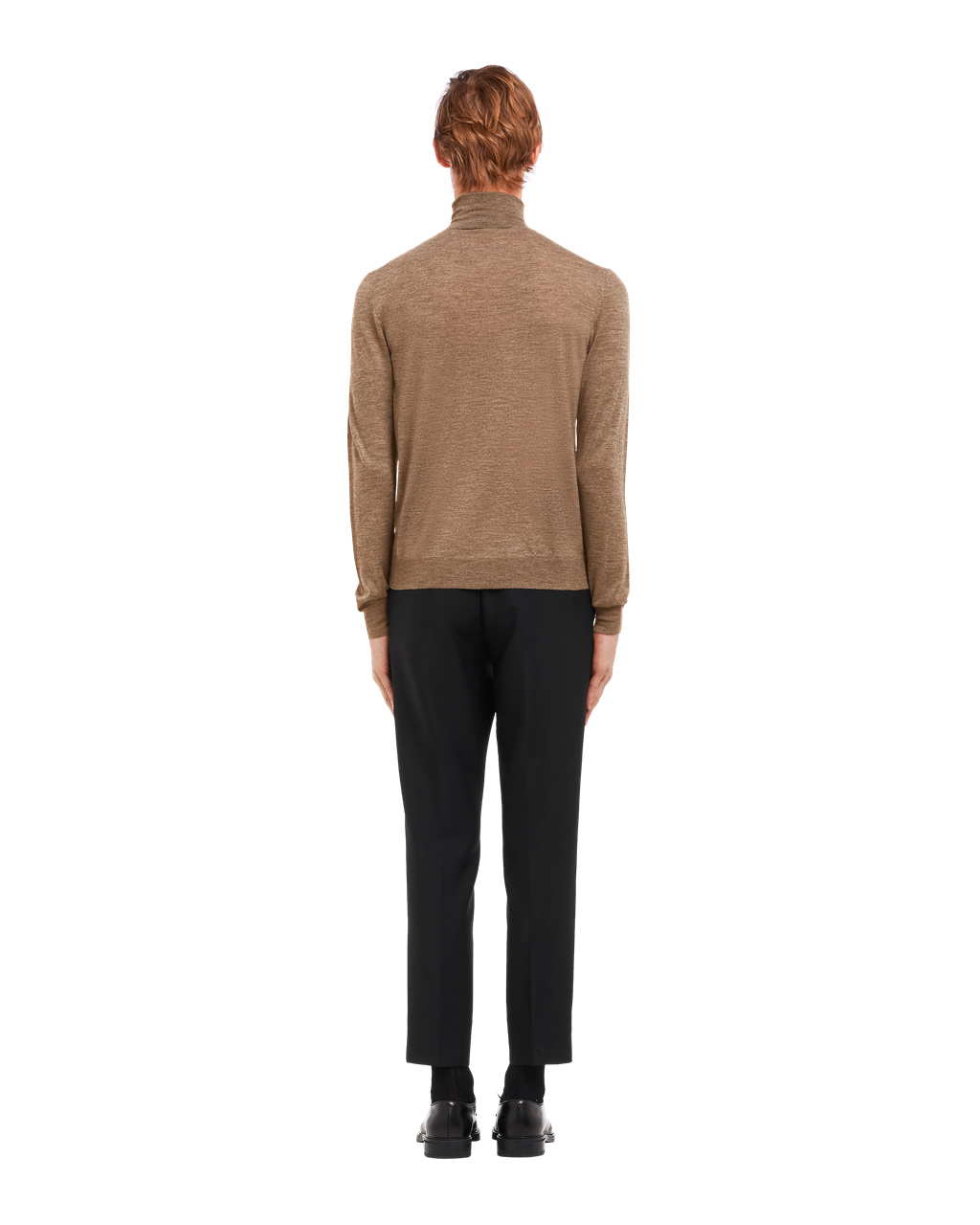 Prada Cashmere Turtleneck Hnede | QMNZSL496