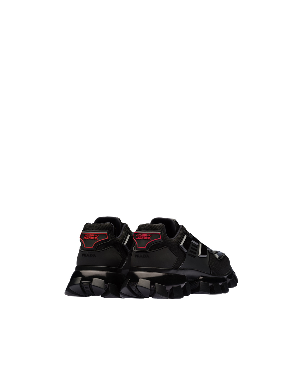 Prada Cloudbust Thunder Technical Fabric Sneakers Čierne | CXJPIL401