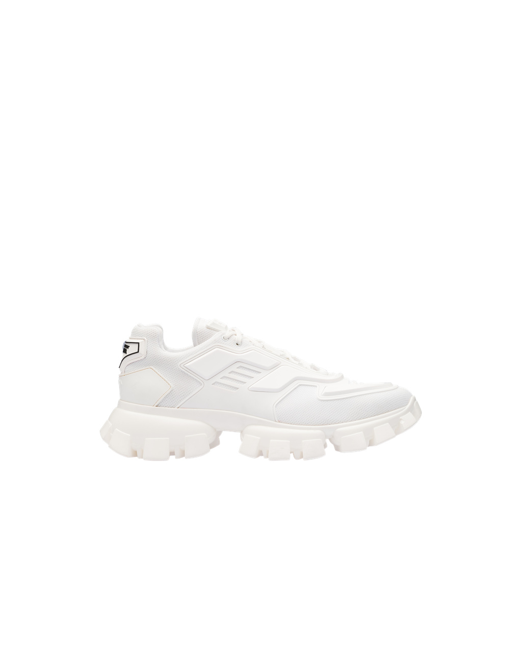 Prada Cloudbust Thunder Technical Fabric Sneakers Biele | WYZCEP349