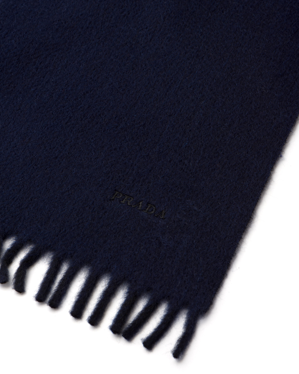 Prada Double Cashmere Scarf Námornícka Modrá | VGZMAP605