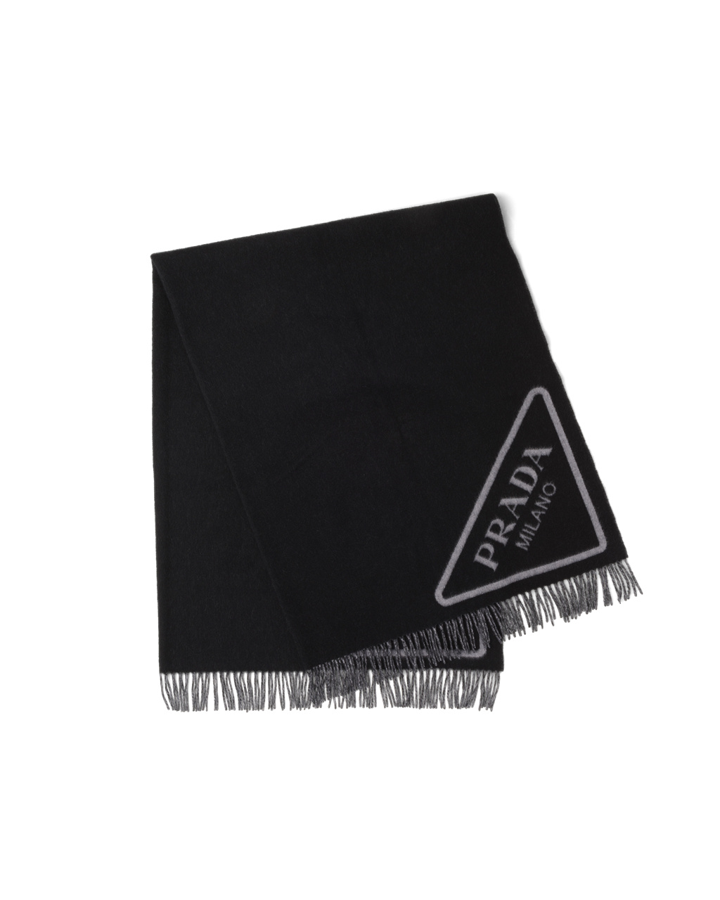 Prada Double Cashmere Throw Čierne | BPOUVR749