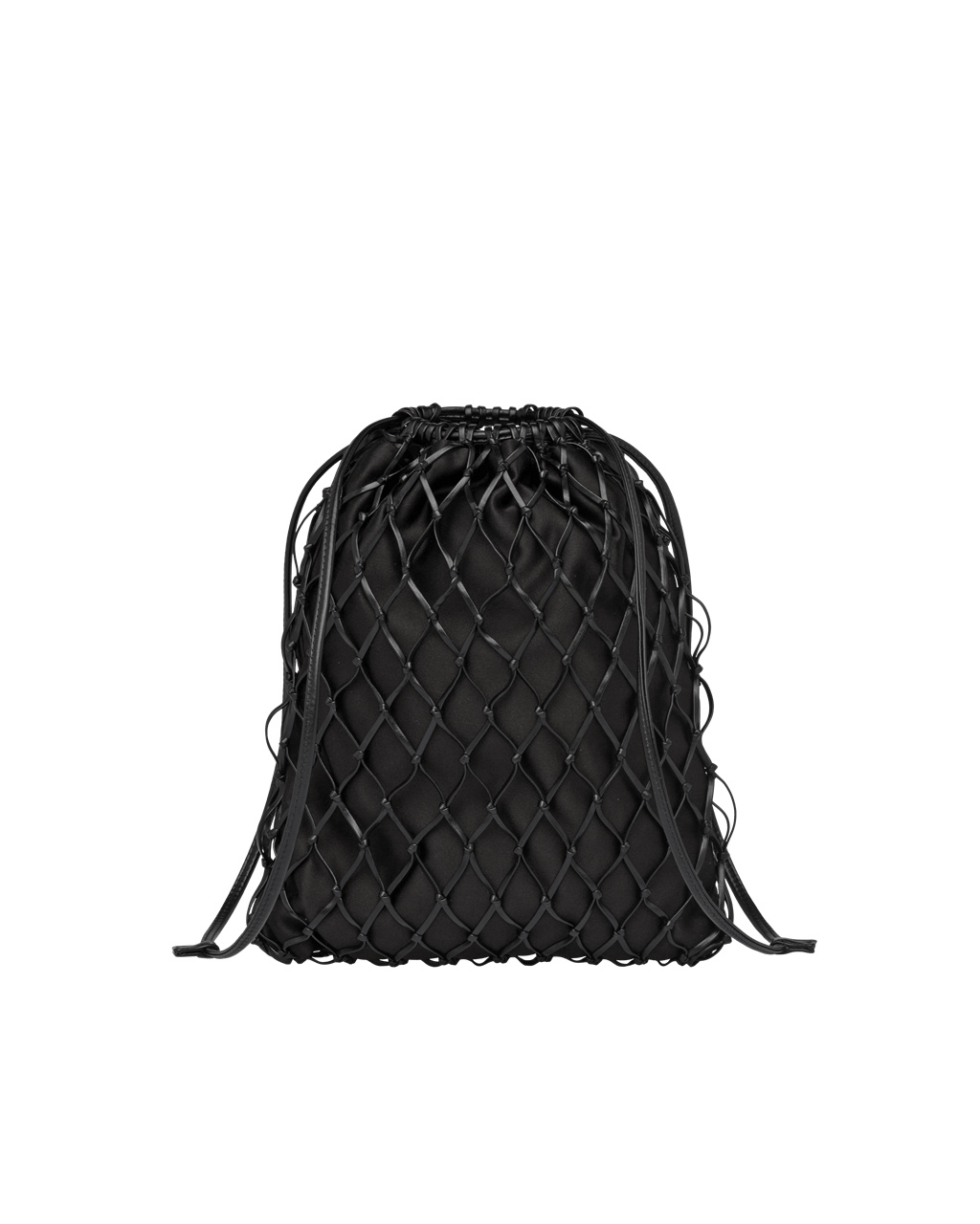 Prada Fabric Mesh Bag Čierne | HIBWSU354