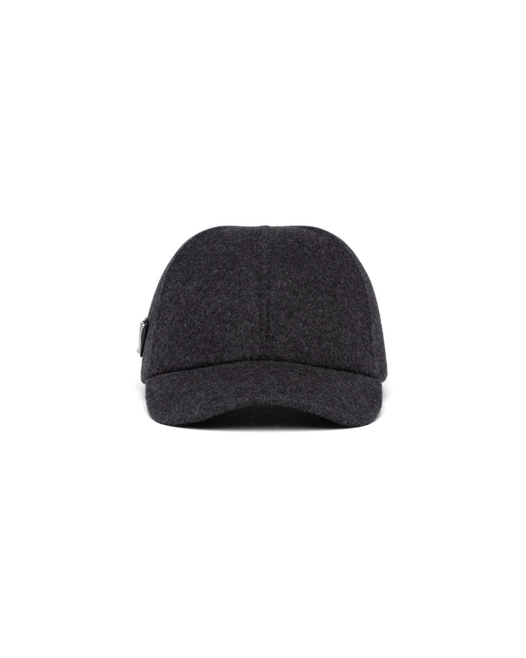 Prada Felt Baseball Cap Anthracite Gray | ZQYMFP498