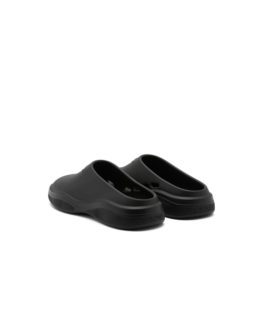 Prada Foam Rubber Mules Čierne | XRVANJ915