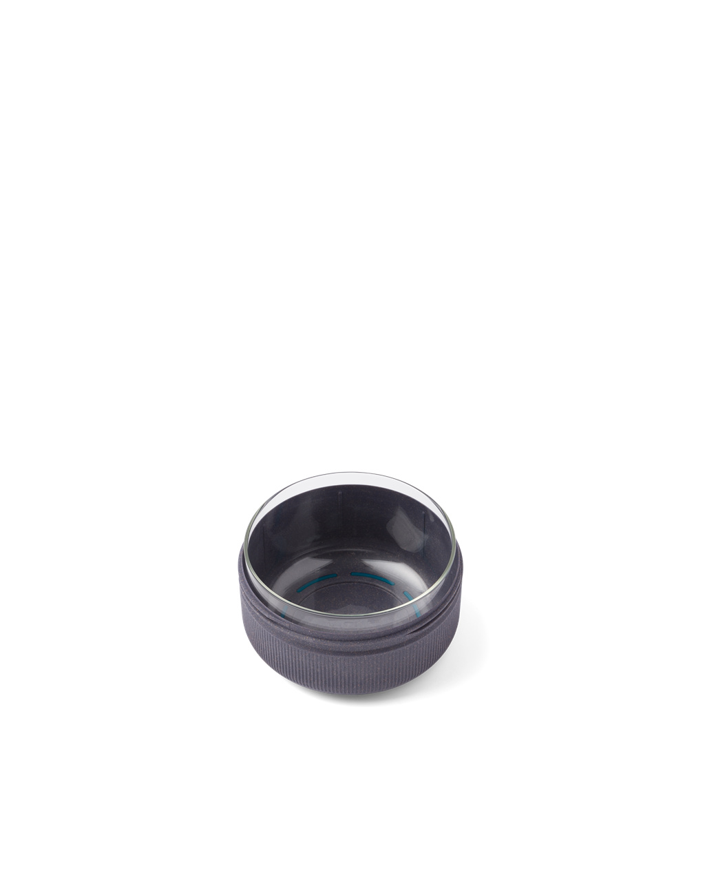 Prada Glass Lunch Bowl, 750 Ml Steel Gray | HDSTPG257