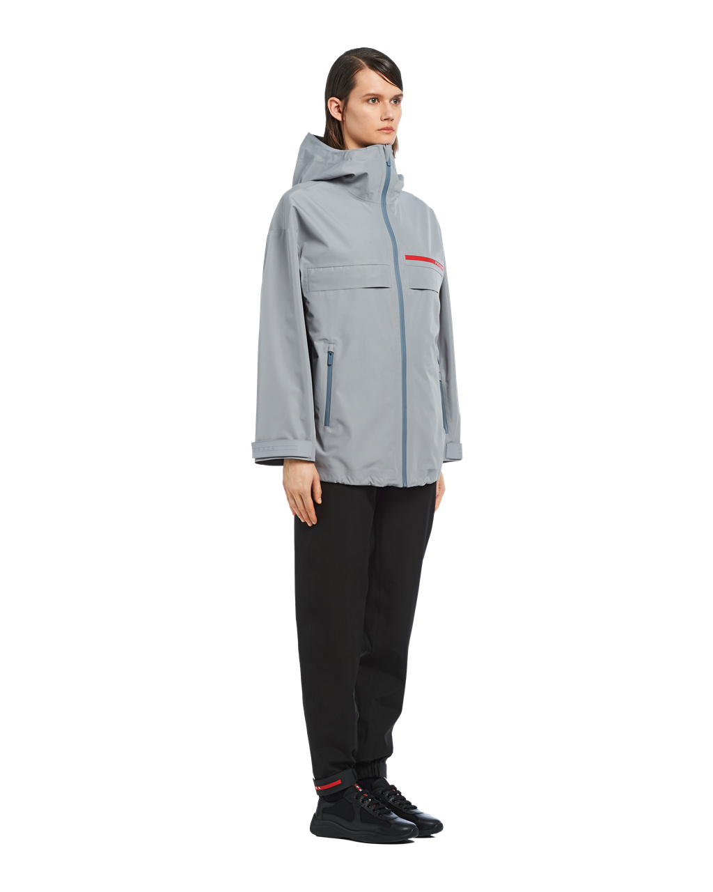 Prada Gore-tex Pro Jacket Aluminum | OFTEDR814