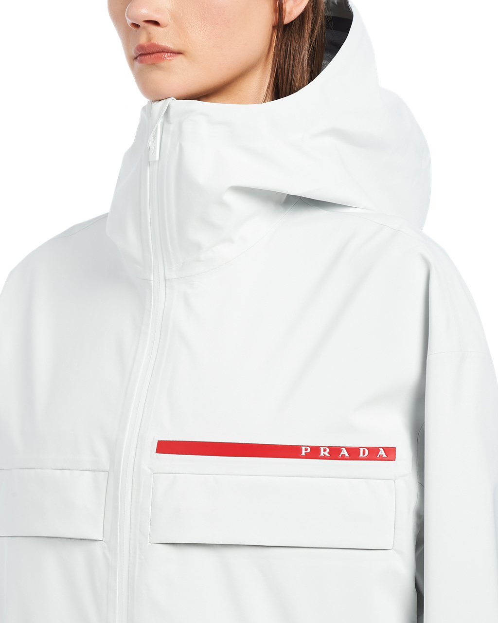 Prada Gore-tex Pro Jacket Biele | LBEGIH964