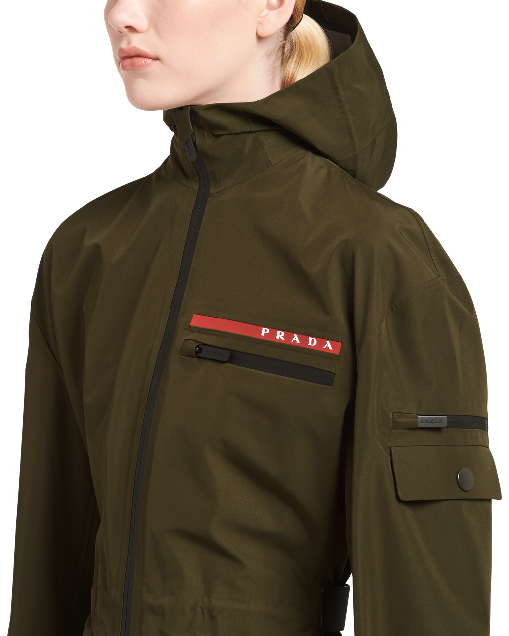 Prada Gore-tex Pro Jacket Zelene | OXFMPY769