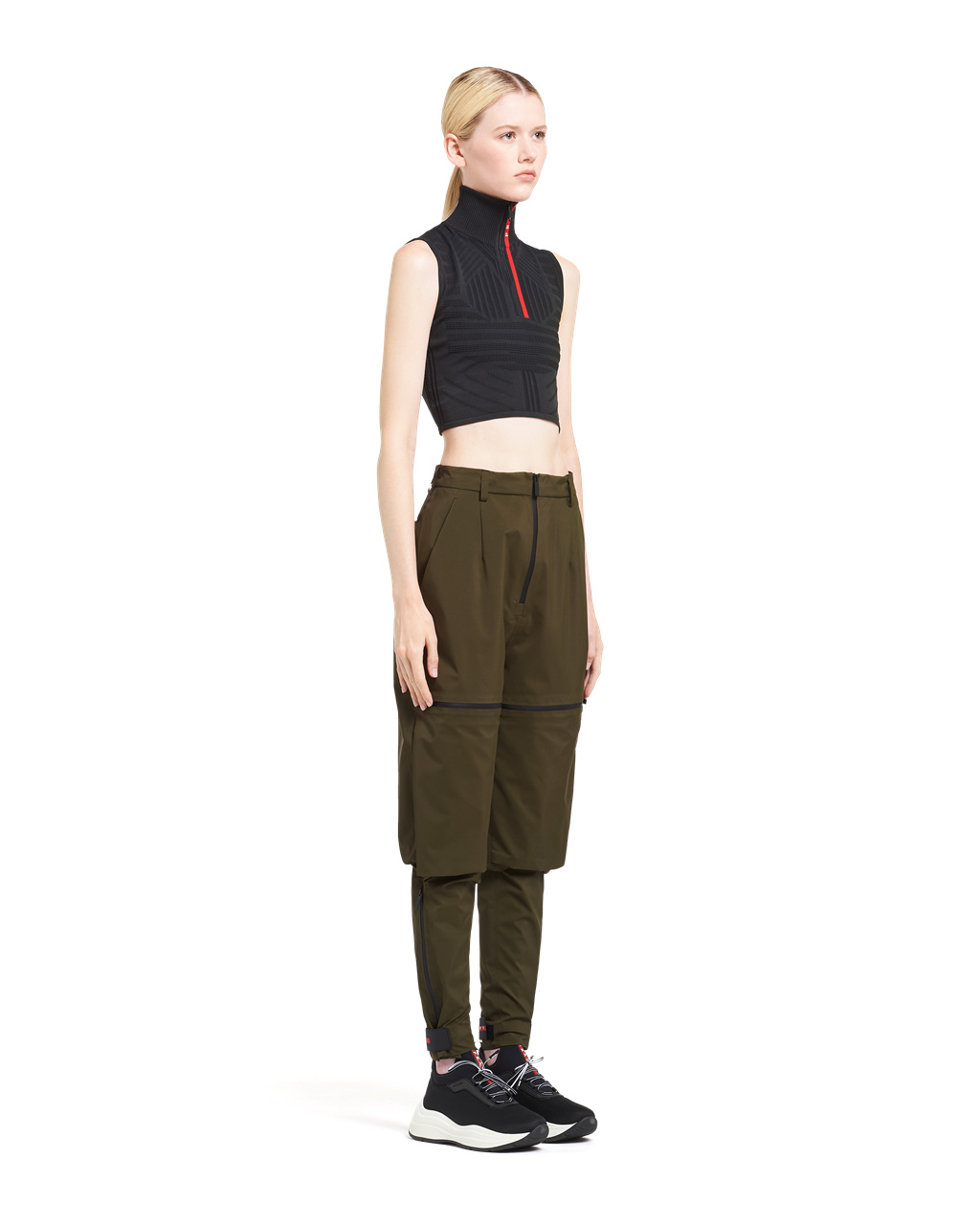 Prada Gore-tex Pro Pants Zelene | XTWZIB673