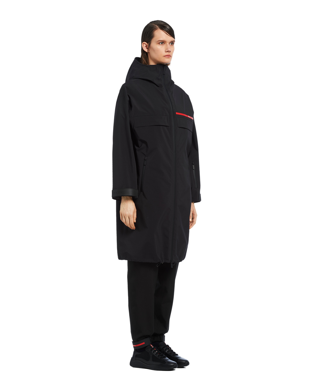 Prada Gore-tex Pro Raincoat Čierne | HVTDGE476