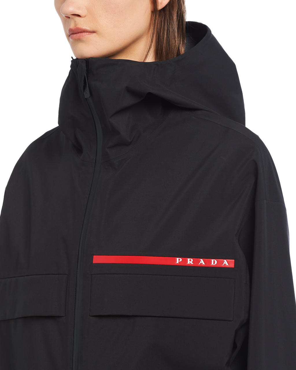 Prada Gore-tex Pro Raincoat Čierne | HVTDGE476