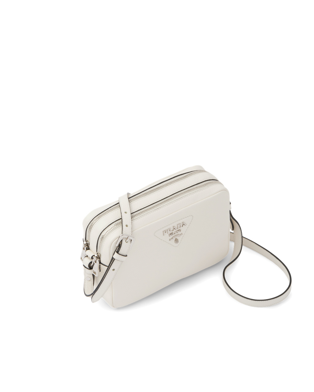 Prada Kozene Bag With Shoulder Remienkove Biele | CMXGHU468