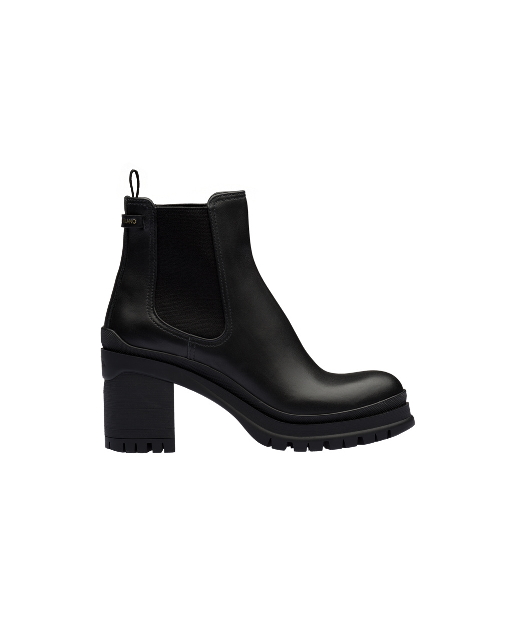 Prada Kozene Booties Čierne | ACFYHX472