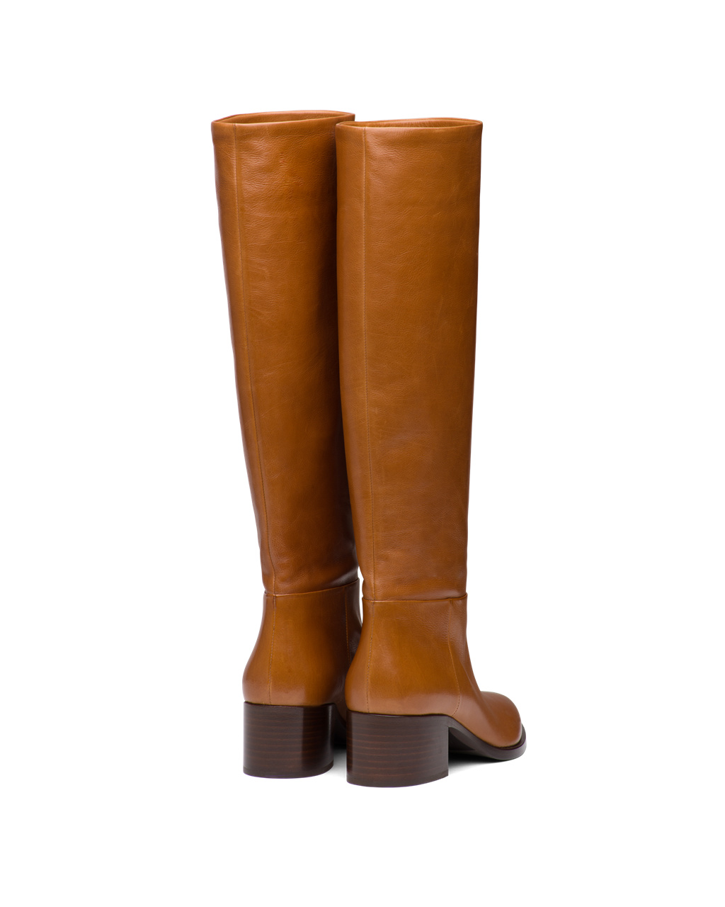 Prada Kozene Boots Cognac | VSYMHT184