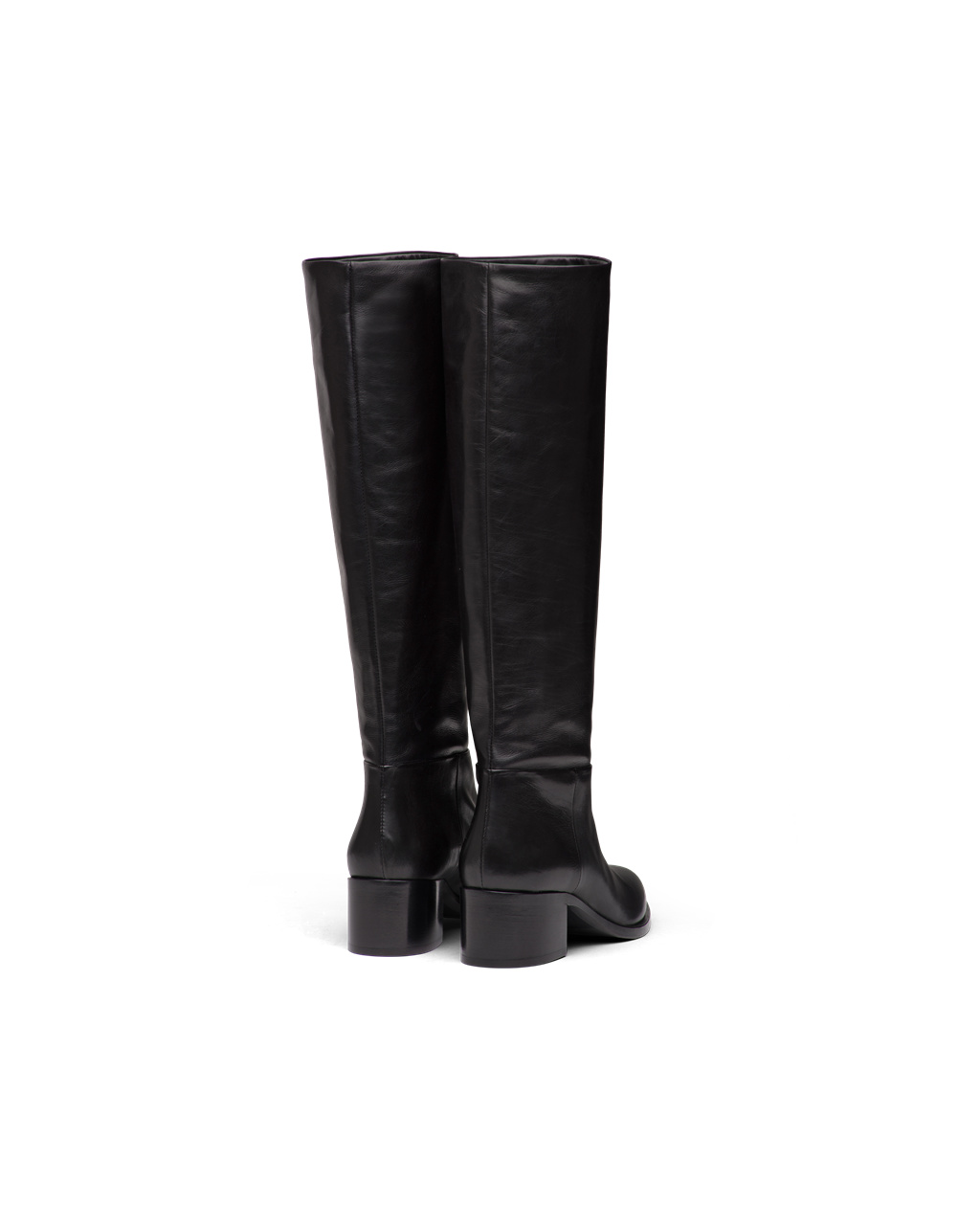 Prada Kozene Boots Čierne | SJMCVD235