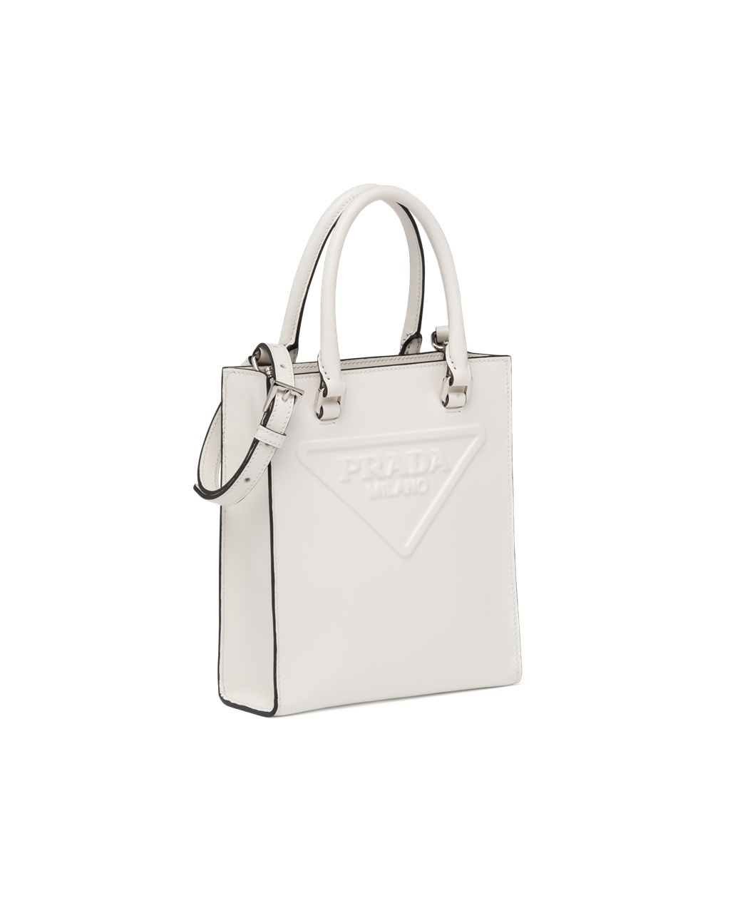 Prada Kozene Handbag Biele | OBSYUW719