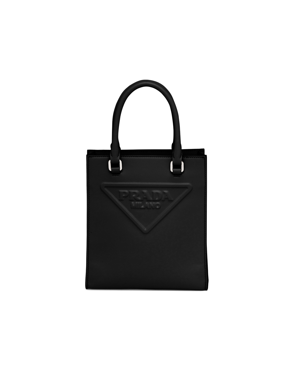 Prada Kozene Handbag Čierne | ERQFNA219