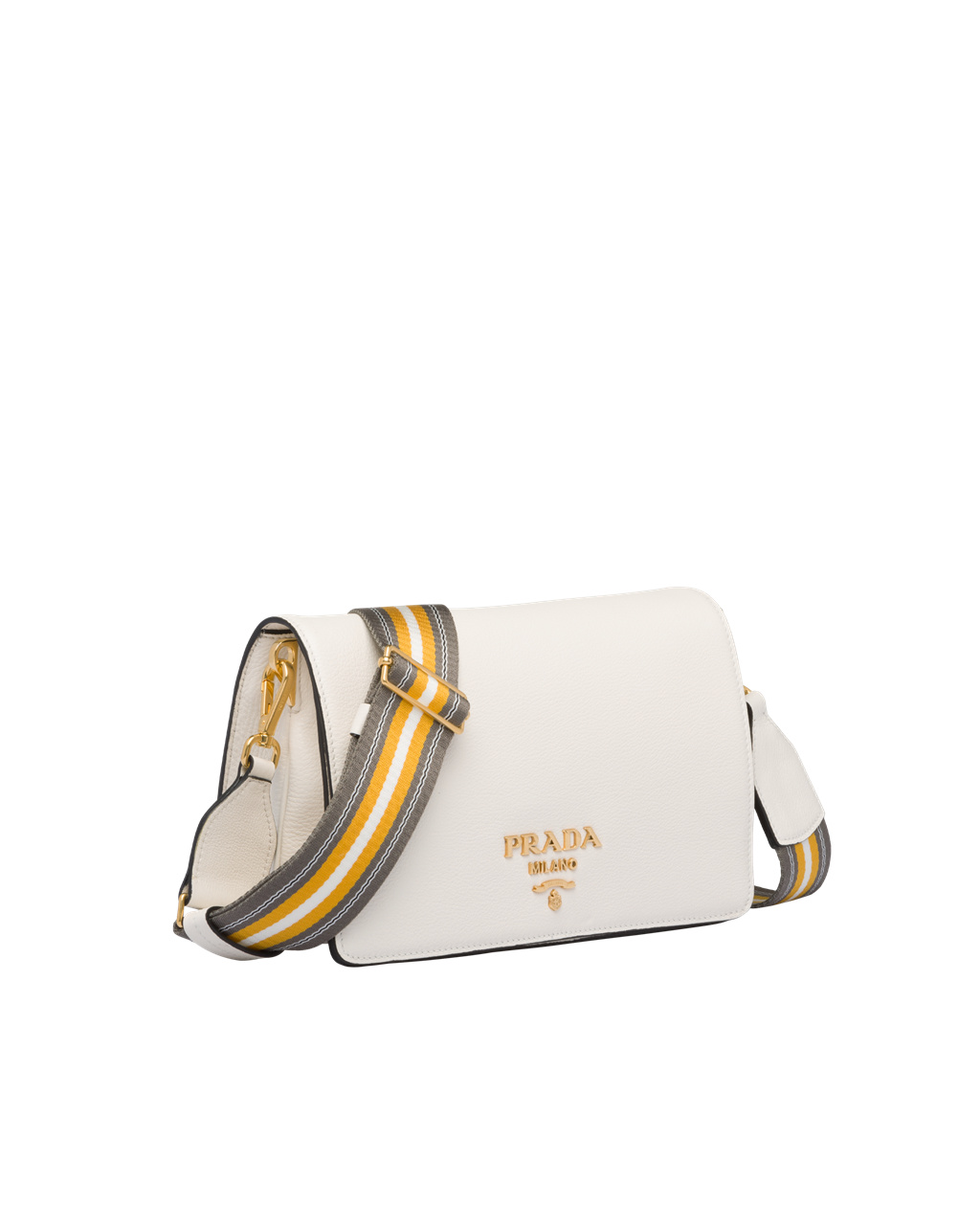 Prada Kozene Shoulder Bag Biele | XRCSZW724