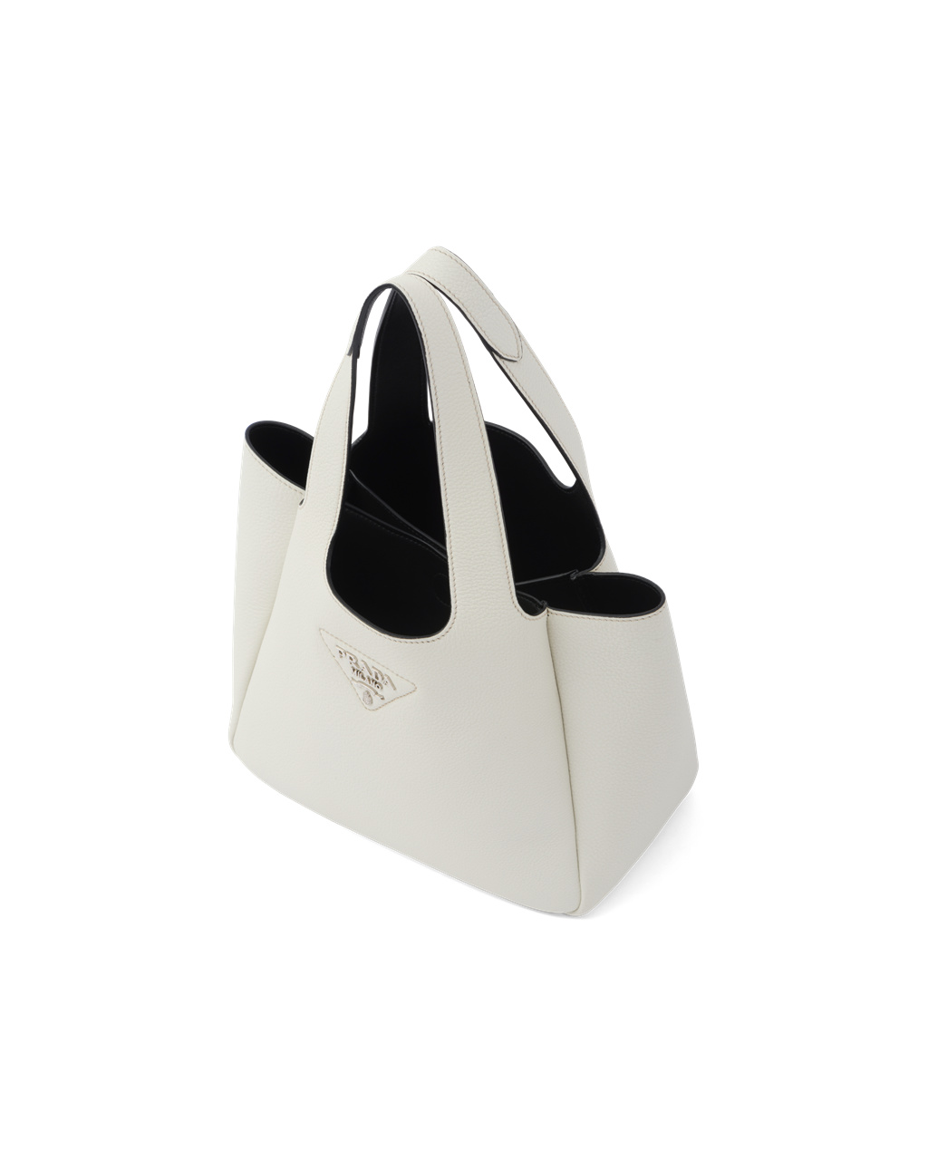 Prada Kozene Tote Biele | BGSPFQ284