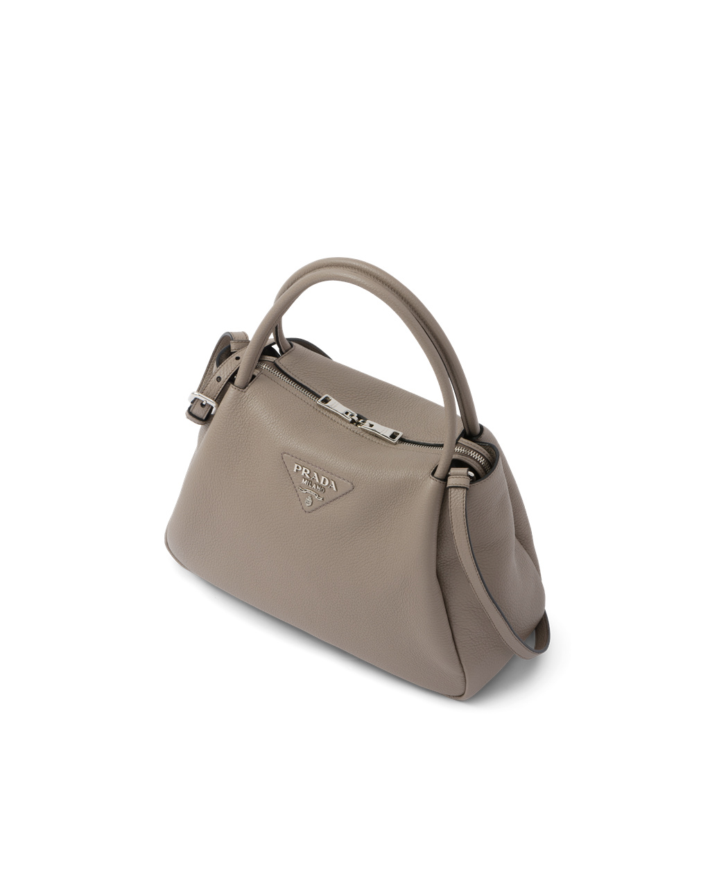 Prada Large Kozene Handbag Clay Gray | FZPOEQ671