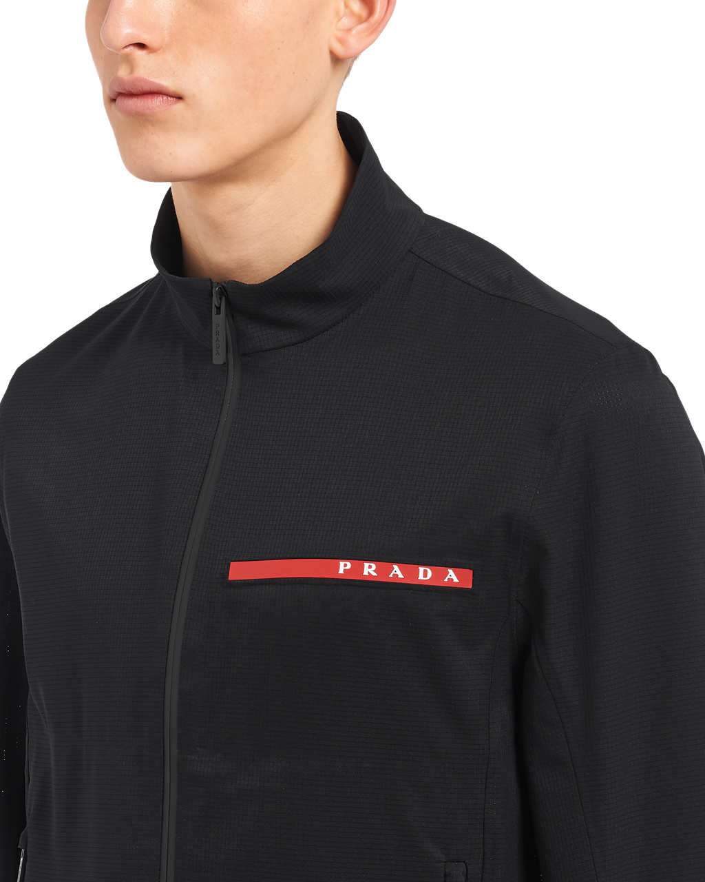 Prada Light Bi-stretch Jacket Čierne | YHXCDR428