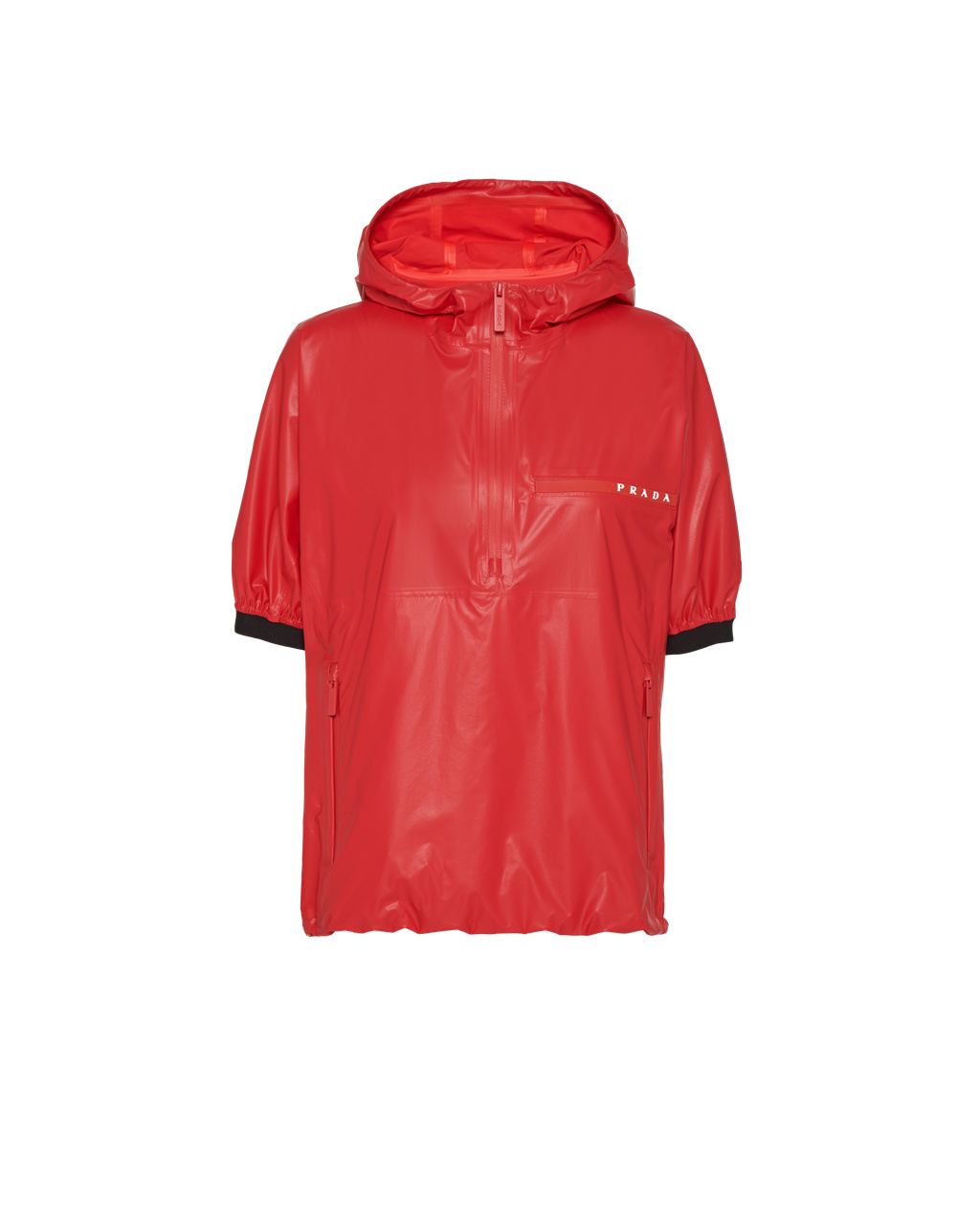 Prada Light Nylon Anorak Červené | FRLAKZ639