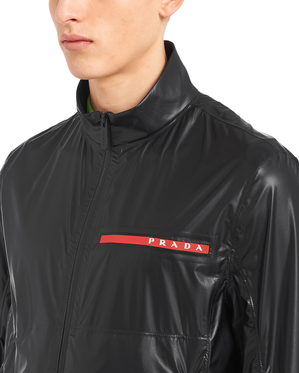 Prada Light Nylon Jacket Čierne | VBXRDL703