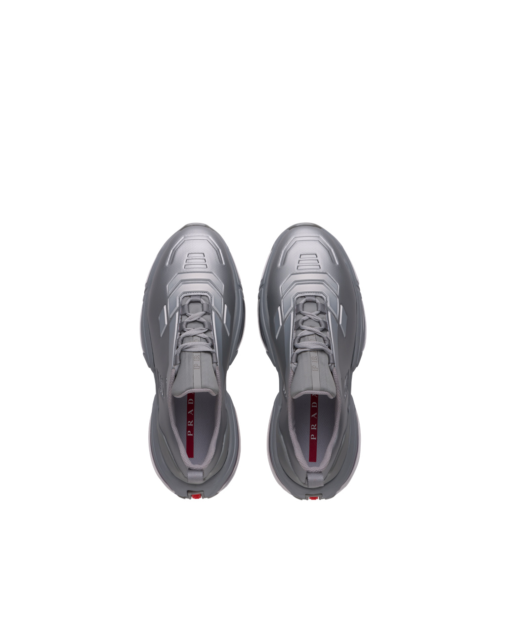 Prada Linea Rossa Collision 19 Lr Sneakers Steel Gray | ESQBDK134