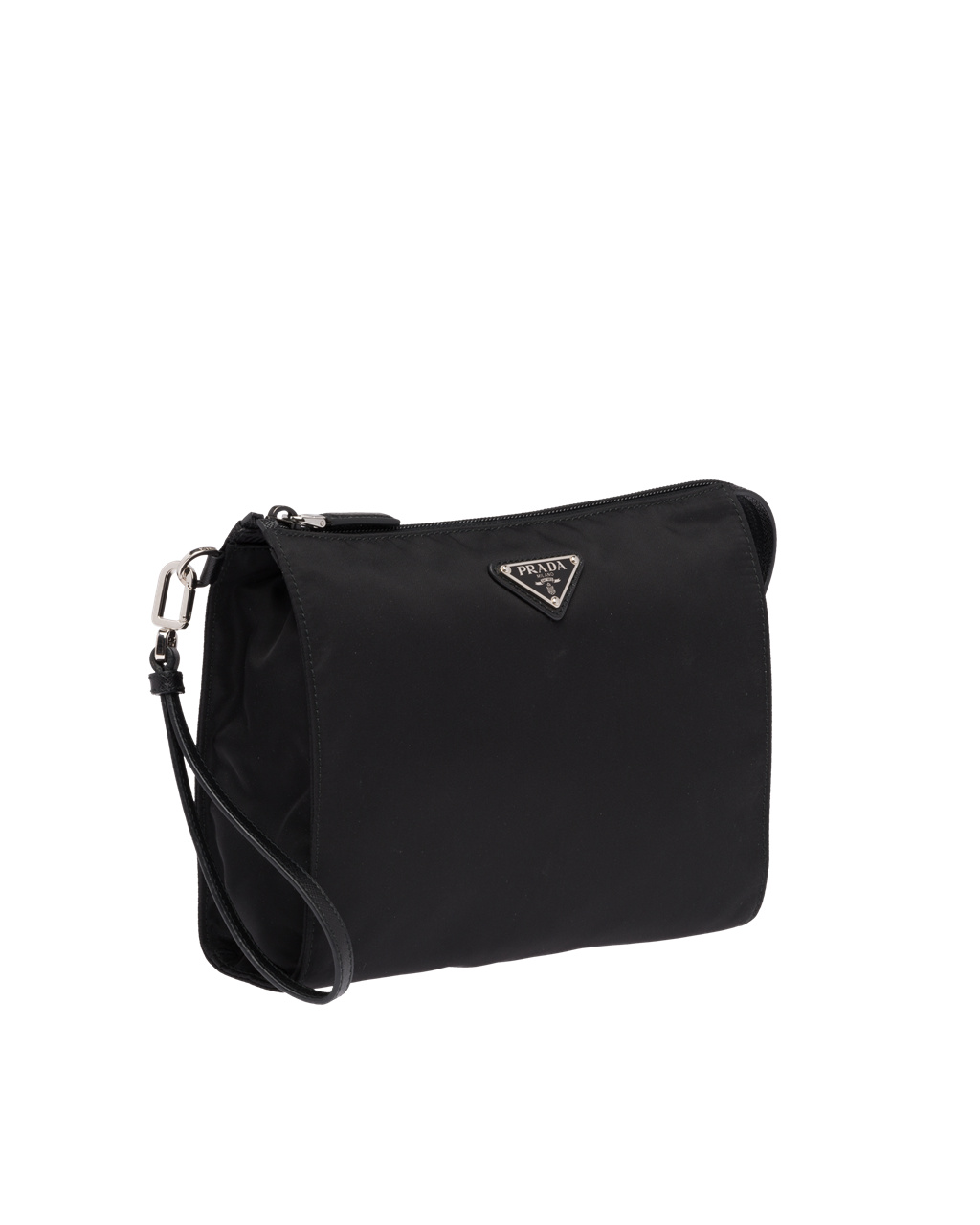 Prada Nylon And Saffiano Kozene Pouch Čierne | BJYXFG853