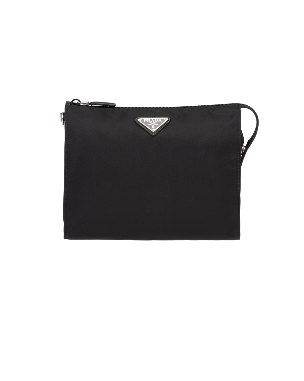 Prada Nylon And Saffiano Kozene Pouch Čierne | BJYXFG853