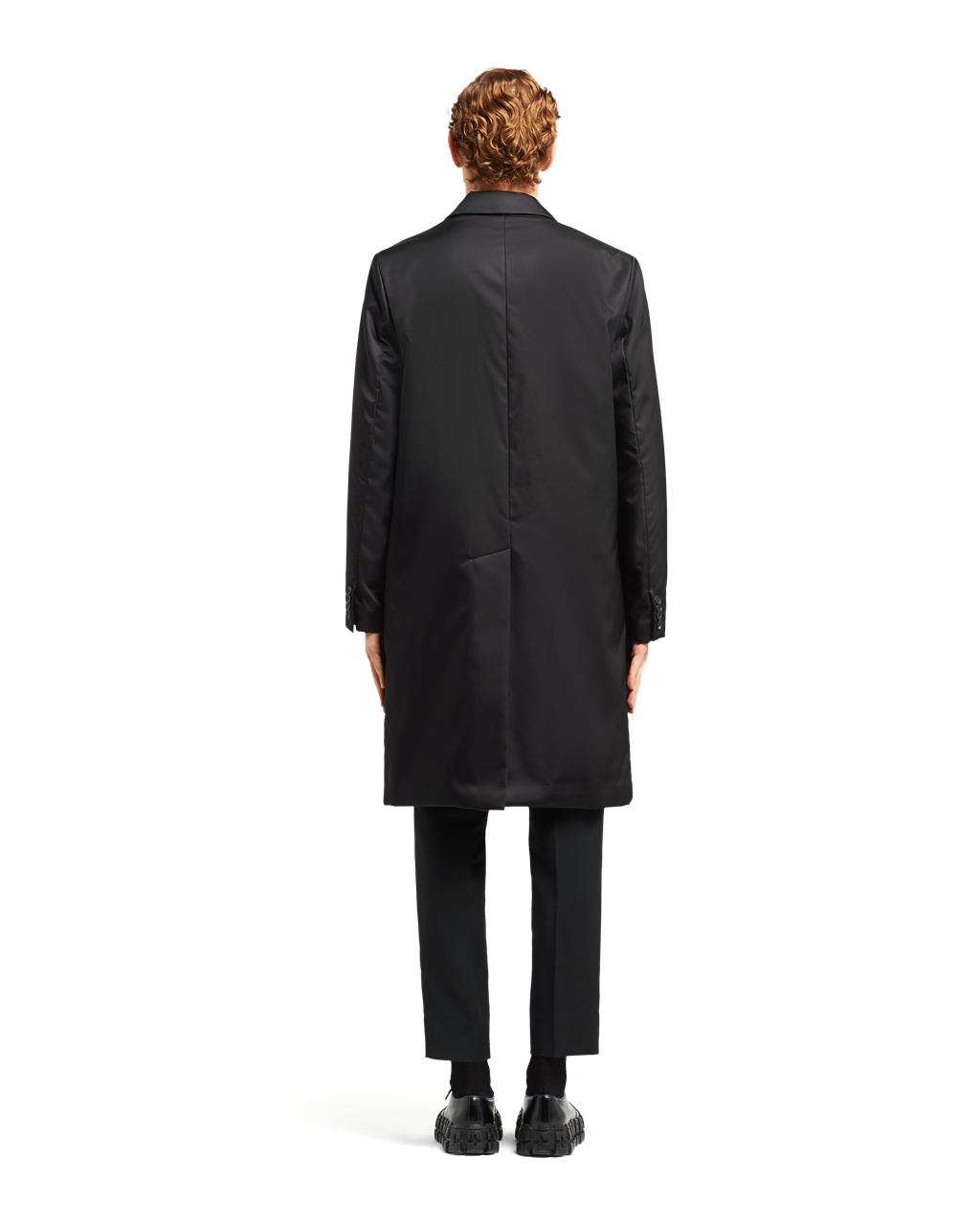 Prada Nylon Coat Čierne | YOUZCS657