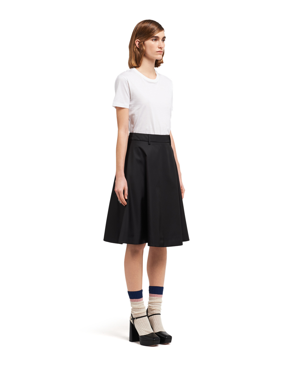 Prada Nylon Gabardine Skirt Čierne | OYJTZW381