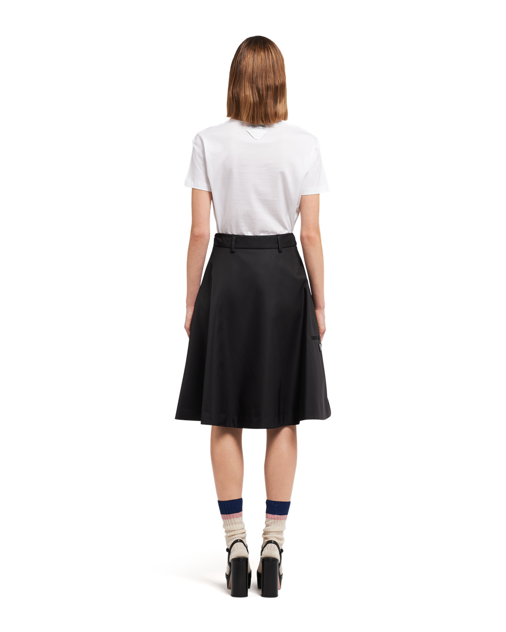 Prada Nylon Gabardine Skirt Čierne | OYJTZW381