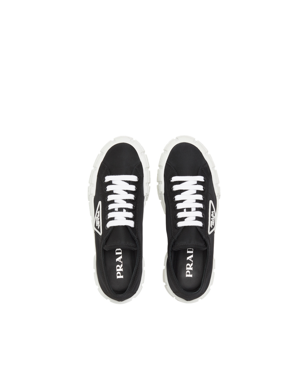 Prada Nylon Gabardine Sneakers Čierne | JQMGDB280