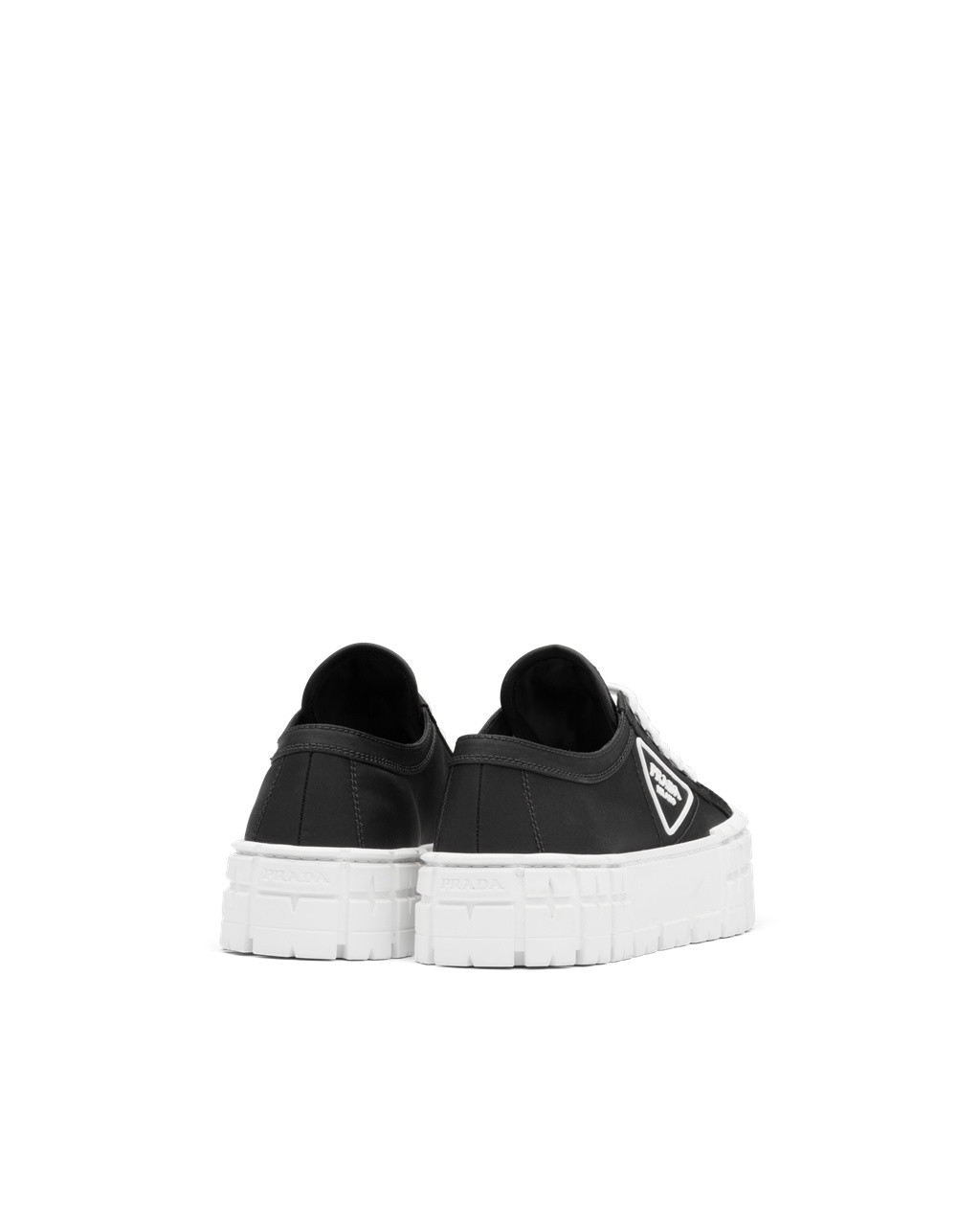 Prada Nylon Gabardine Sneakers Čierne Biele | MVXIYB083