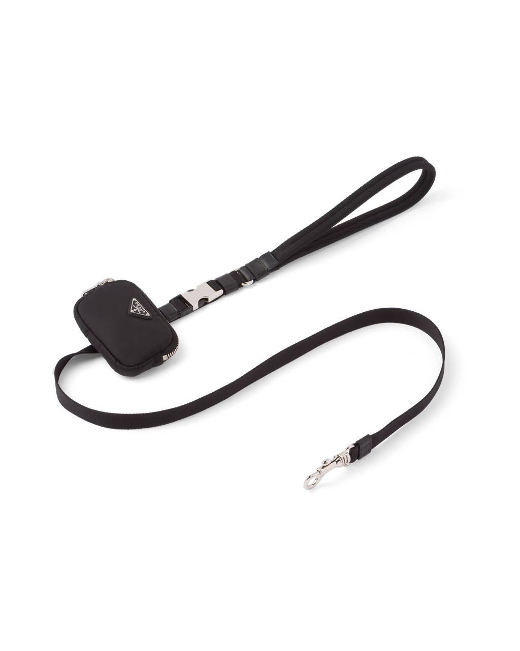 Prada Nylon Pet Leash Čierne | RNSQBX265