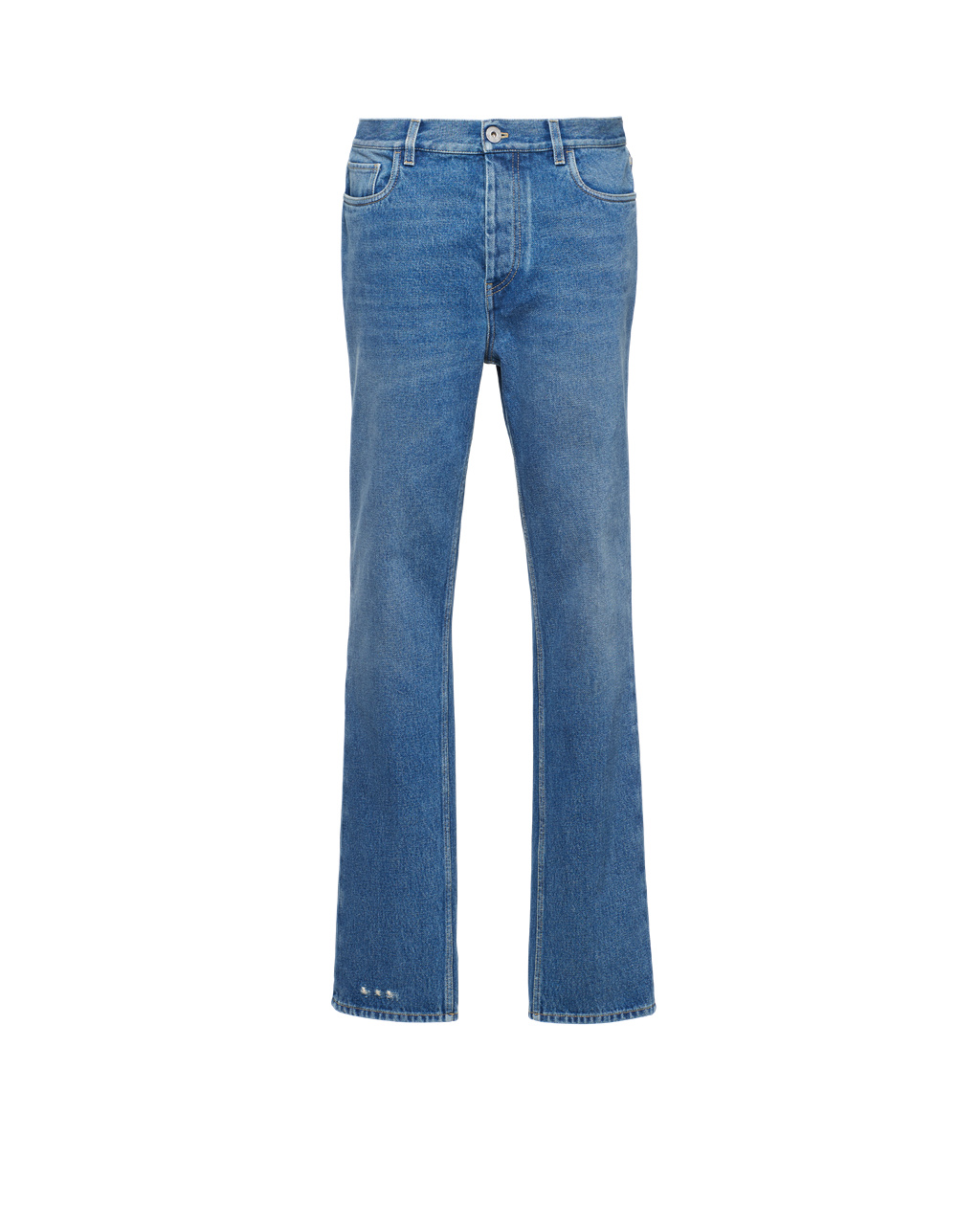 Prada Organic Denim Five-pocket Trousers Námornícka Modrá | OKLGTI620