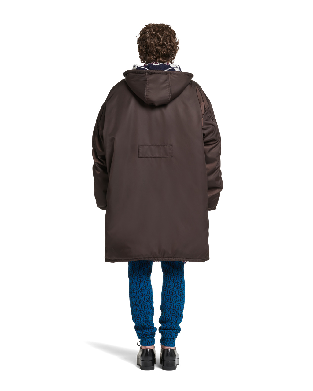 Prada Oversized Re-nylon Raincoat Tmavo Hnede | ZFBMJD695