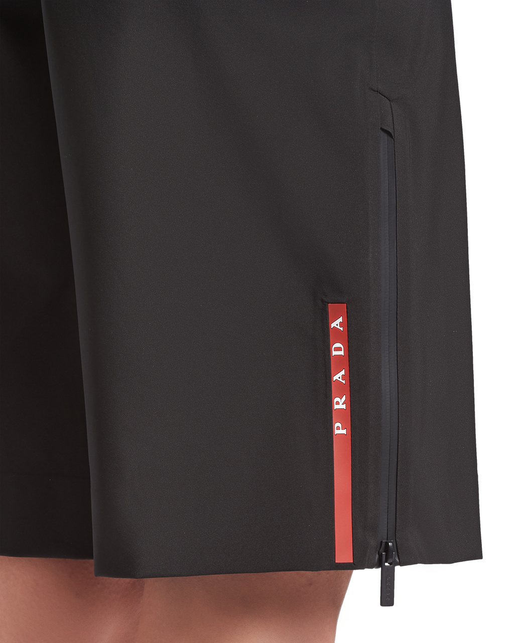 Prada Oversized Technical Fabric Bermudas Čierne | RMVIBN932