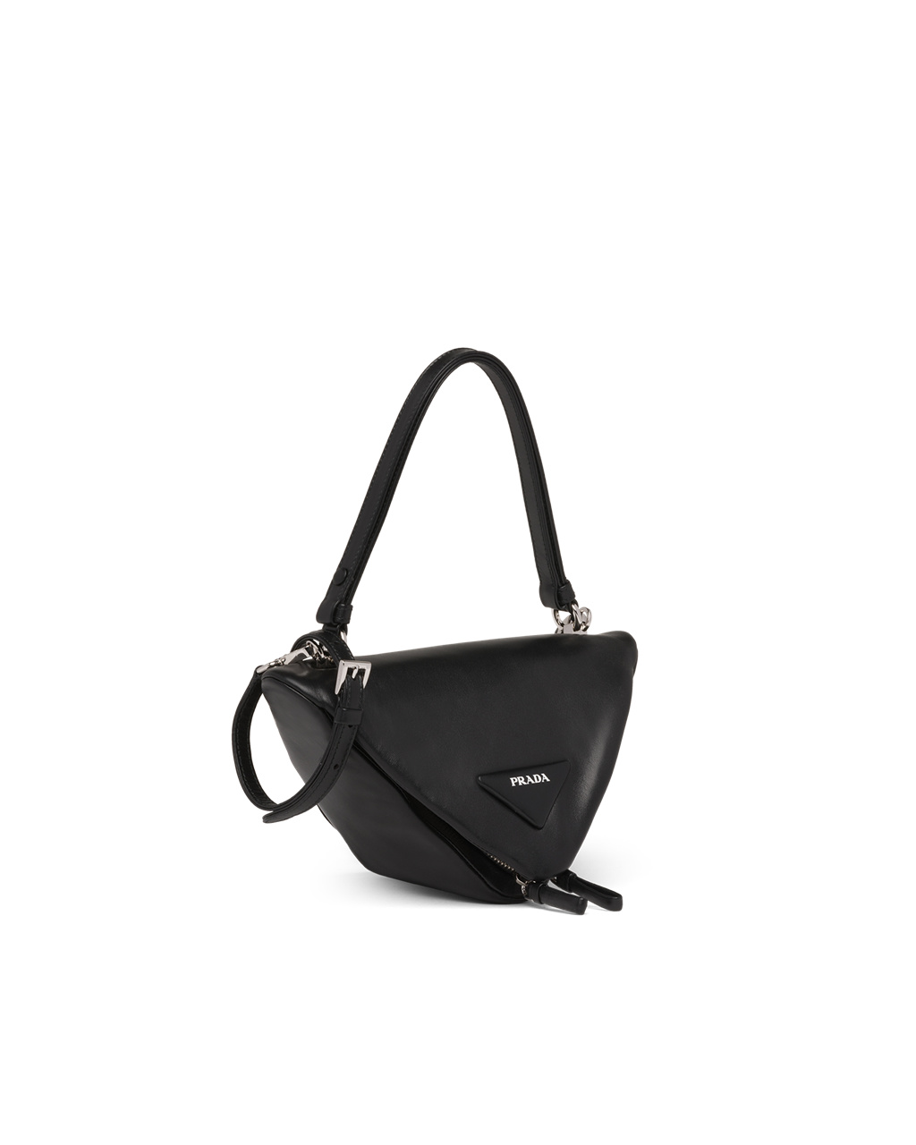 Prada Padded Nappa Kozene Handbag Čierne | RUFQYG378