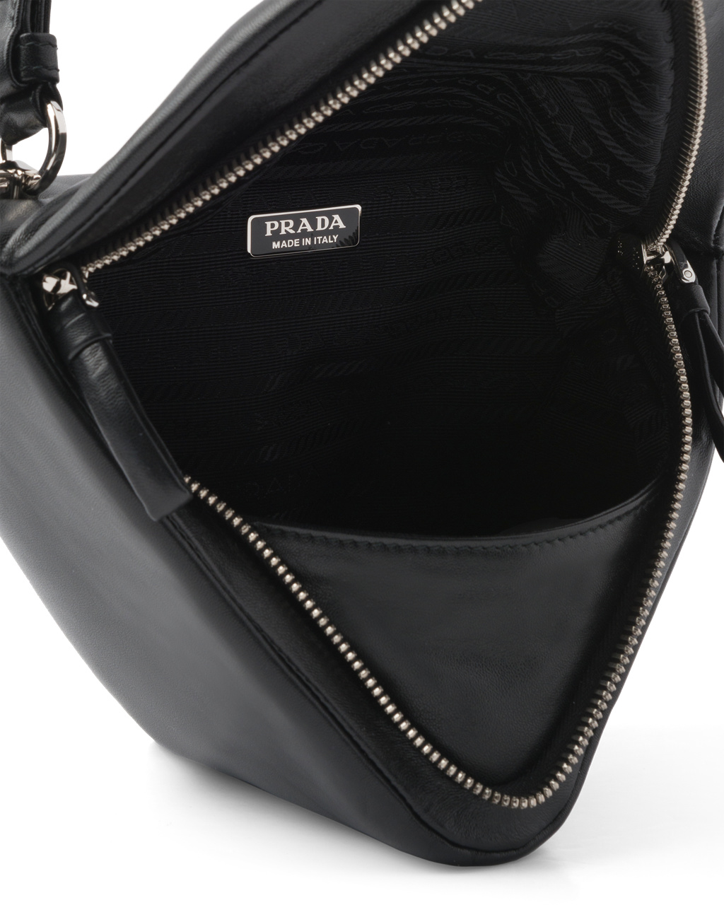 Prada Padded Nappa Kozene Handbag Čierne | RUFQYG378