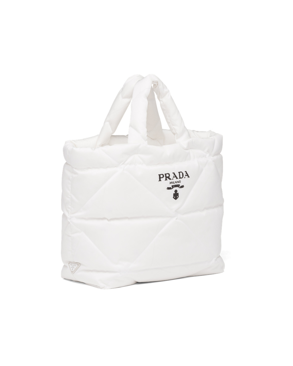 Prada Padded Re-nylon Tote Bag Biele | FXTBIU860